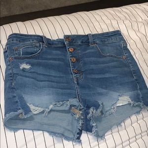 american eagle jean shorts